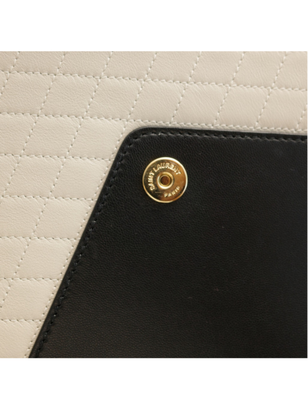 YSL Saint Laurent Gaby Quilted Lambskin Envelope Shoulder Bag - Picture 4 of 16